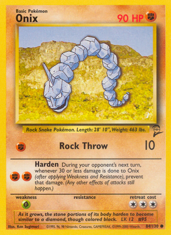 Onix (84/130) [Base Set 2] - The Mythic Store | 24h Order Processing