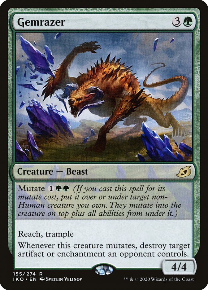 Gemrazer (Promo Pack) [Ikoria: Lair of Behemoths Promos] - The Mythic Store | 24h Order Processing