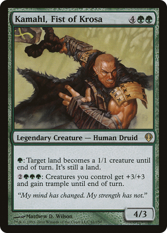Kamahl, Fist of Krosa [Archenemy] - The Mythic Store | 24h Order Processing