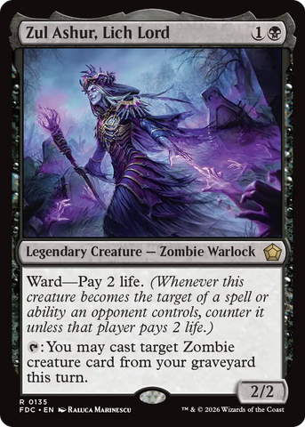 Zul Ashur, Lich Lord [Foundations Commander] - The Mythic Store | 24h Order Processing