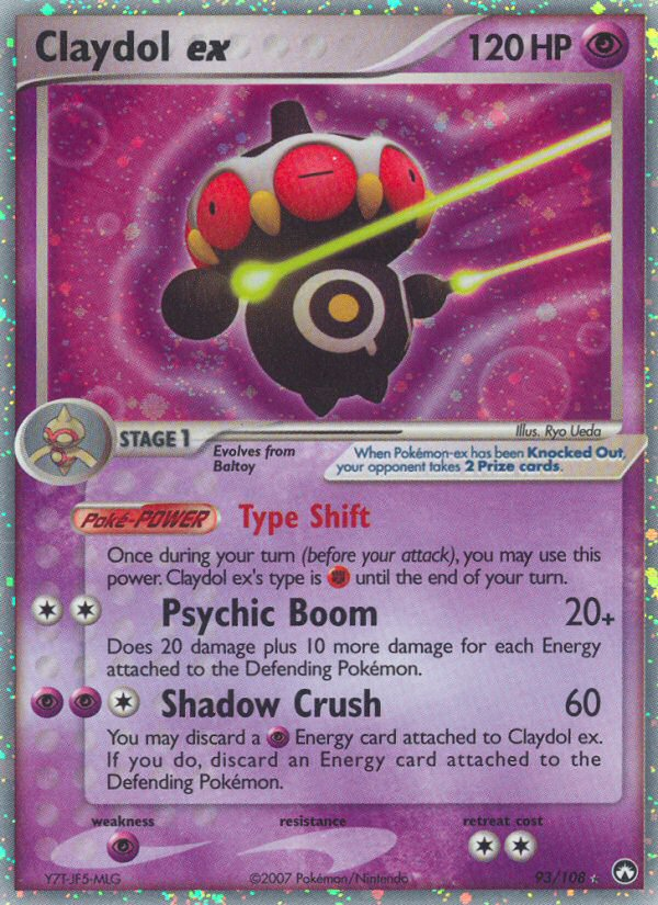 Claydol ex (93/108) [EX: Power Keepers] - The Mythic Store | 24h Order Processing