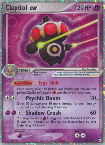 Claydol ex (93/108) [EX: Power Keepers] - The Mythic Store | 24h Order Processing
