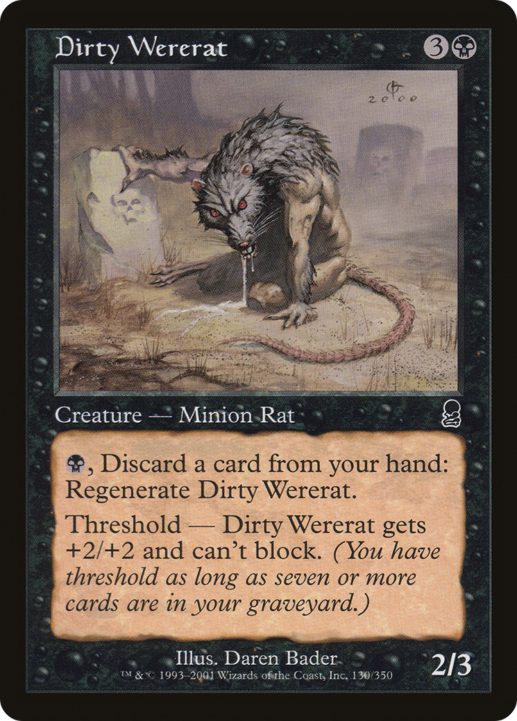 Dirty Wererat [Odyssey] - The Mythic Store | 24h Order Processing