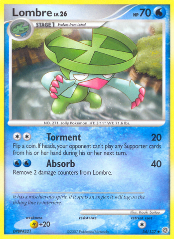 Lombre (54/132) [Diamond & Pearl: Secret Wonders] - The Mythic Store | 24h Order Processing