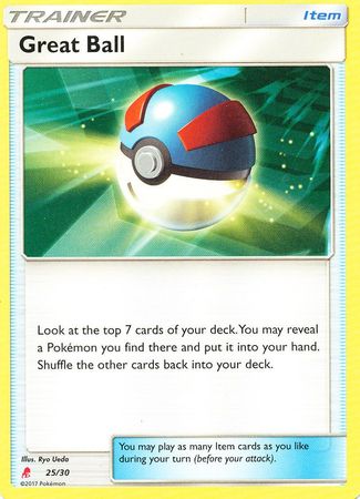 Great Ball (25/30) [Sun & Moon: Trainer Kit - Lycanroc] - The Mythic Store | 24h Order Processing