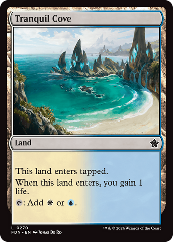 Tranquil Cove [Foundations] - The Mythic Store | 24h Order Processing