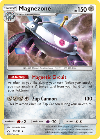 Magnezone (83/156) [Sun & Moon: Ultra Prism] - The Mythic Store | 24h Order Processing