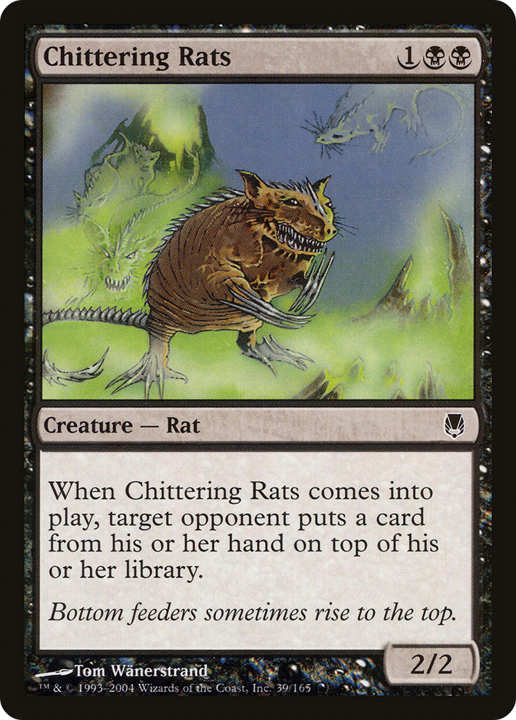 Chittering Rats [Darksteel] - The Mythic Store | 24h Order Processing
