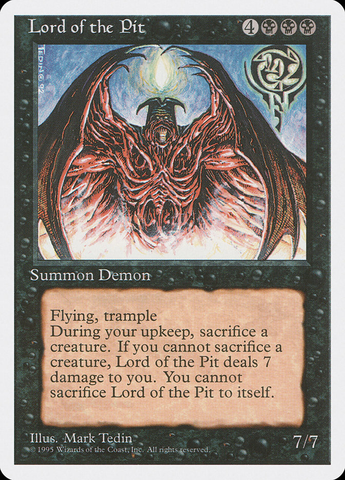 Lord of the Pit [Fourth Edition] - The Mythic Store | 24h Order Processing
