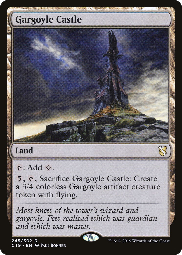 Gargoyle Castle [Commander 2019] - The Mythic Store | 24h Order Processing