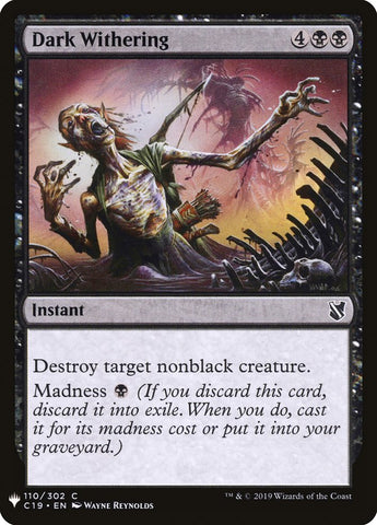 Dark Withering [Mystery Booster] - The Mythic Store | 24h Order Processing