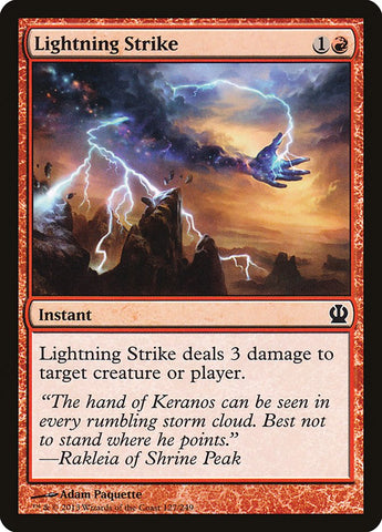 Lightning Strike [Theros] - The Mythic Store | 24h Order Processing