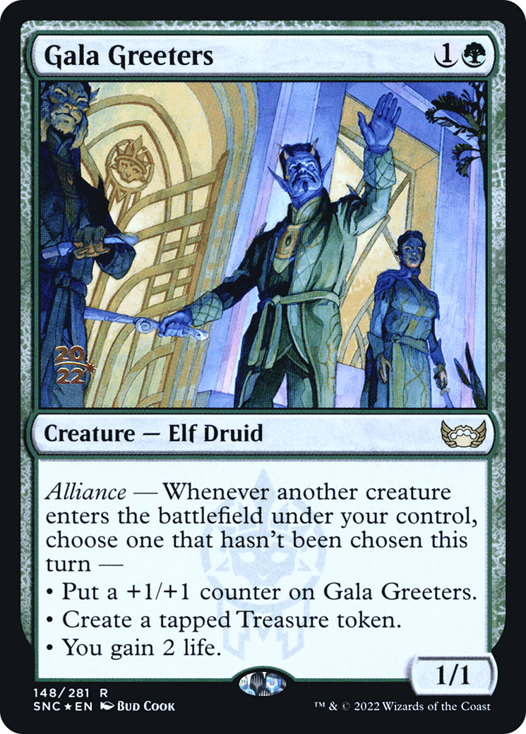 Gala Greeters [Streets of New Capenna Prerelease Promos] - The Mythic Store | 24h Order Processing