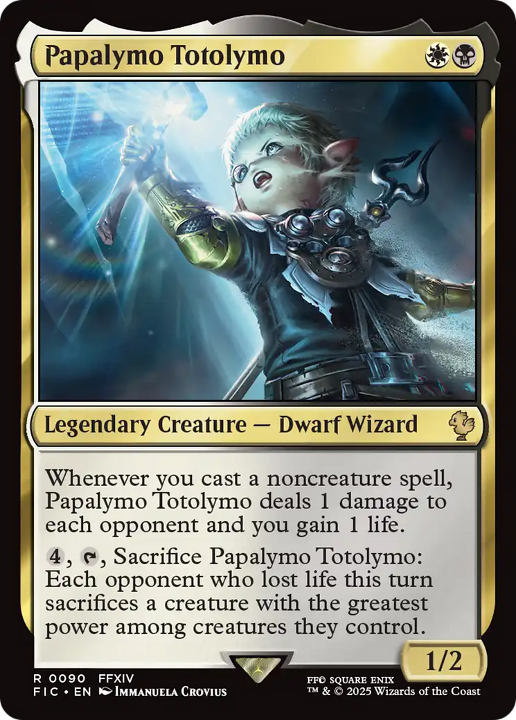 Papalymo Totolymo [FINAL FANTASY Commander] - The Mythic Store | 24h Order Processing