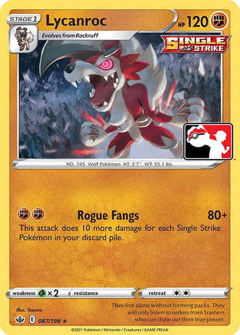 Lycanroc (087/198) [Prize Pack Series One] - The Mythic Store | 24h Order Processing