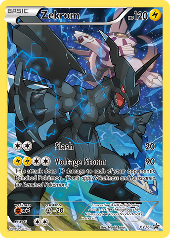 Zekrom (XY76) [XY: Black Star Promos] - The Mythic Store | 24h Order Processing