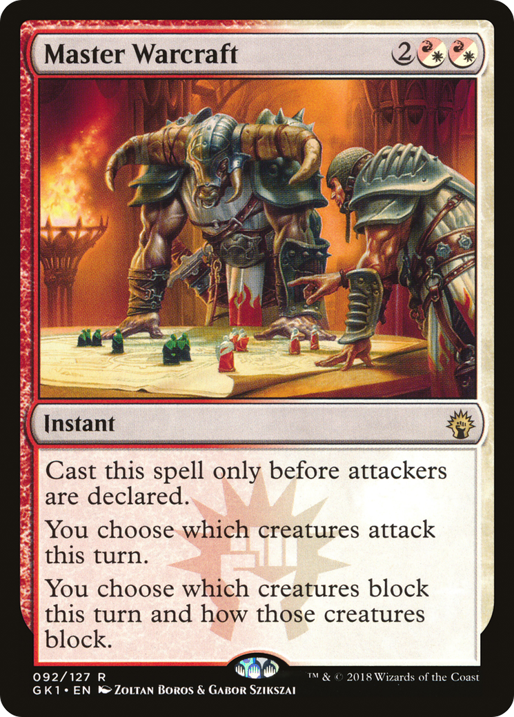 Master Warcraft [Guilds of Ravnica Guild Kit] - The Mythic Store | 24h Order Processing