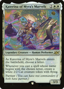 Katerina of Myra's Marvels (Galaxy Foil) [Unfinity] - The Mythic Store | 24h Order Processing