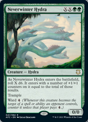Neverwinter Hydra [Dungeons & Dragons: Adventures in the Forgotten Realms Commander] - The Mythic Store | 24h Order Processing