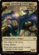 Reliquary Dragon // Dragon (0011) Double-Sided Token [Tarkir: Dragonstorm Tokens] - The Mythic Store | 24h Order Processing