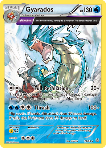 Gyarados (21/98) [XY: Ancient Origins] - The Mythic Store | 24h Order Processing