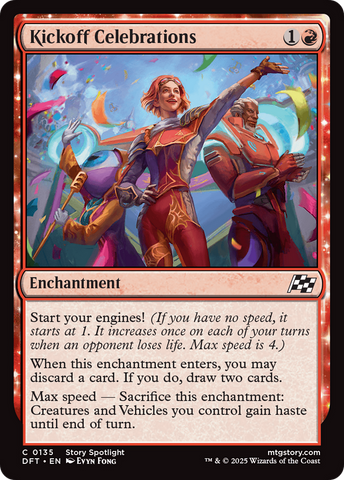 Kickoff Celebrations [Aetherdrift] - The Mythic Store | 24h Order Processing