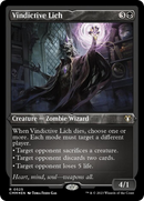 Vindictive Lich (Foil Etched) [Commander Masters] - The Mythic Store | 24h Order Processing