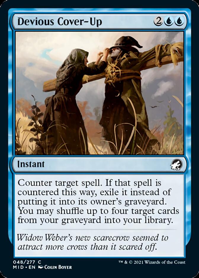 Devious Cover-Up [Innistrad: Midnight Hunt] - The Mythic Store | 24h Order Processing