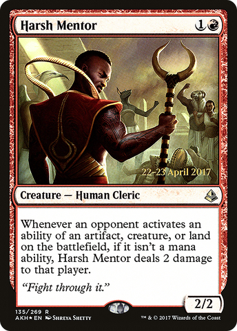 Harsh Mentor [Amonkhet Prerelease Promos] - The Mythic Store | 24h Order Processing