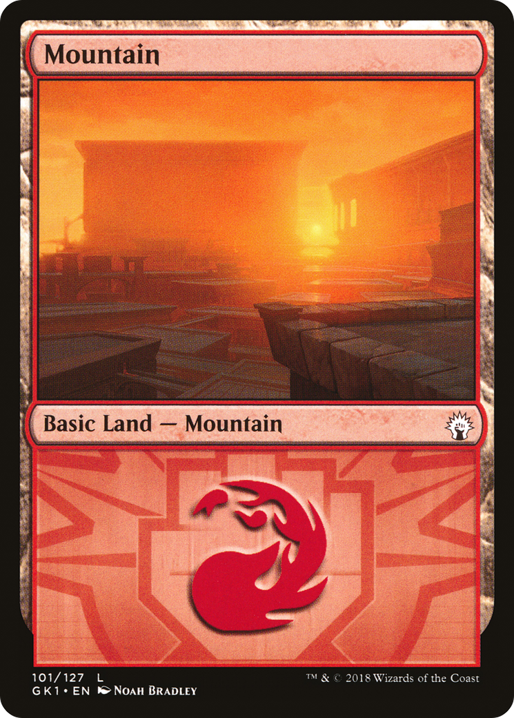 Mountain (101) [Guilds of Ravnica Guild Kit] - The Mythic Store | 24h Order Processing