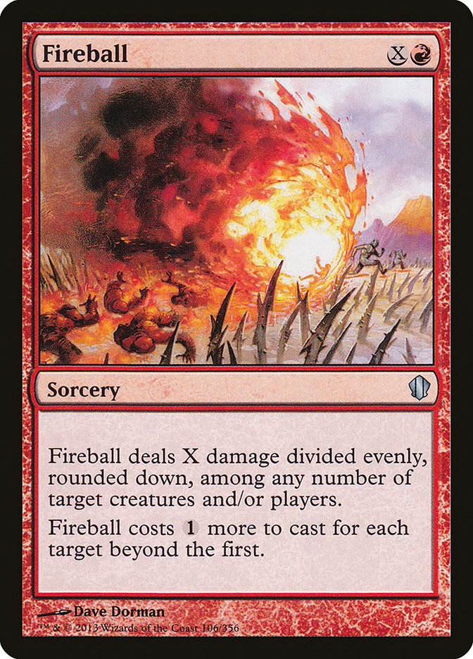 Fireball [Commander 2013] - The Mythic Store | 24h Order Processing