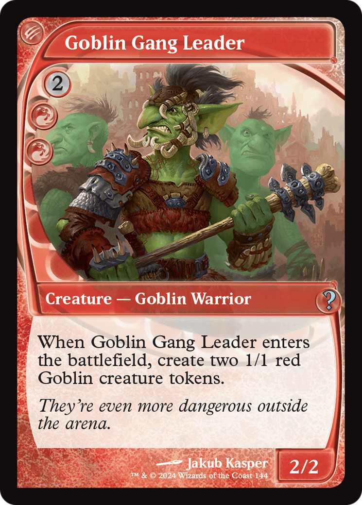 Goblin Gang Leader (Future Sight) [Mystery Booster 2] - The Mythic Store | 24h Order Processing