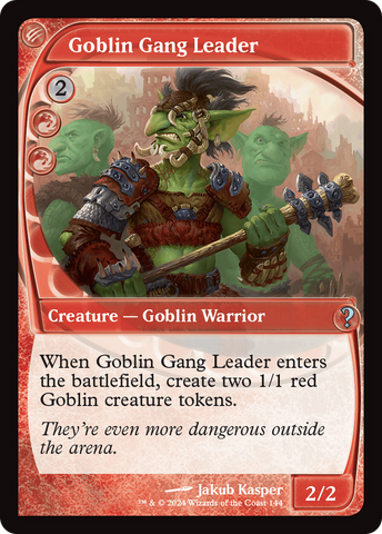 Goblin Gang Leader (Future Sight) [Mystery Booster 2] - The Mythic Store | 24h Order Processing