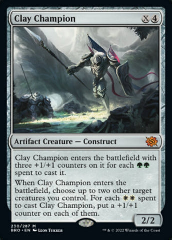 Clay Champion (Promo Pack) [The Brothers' War Promos] - The Mythic Store | 24h Order Processing