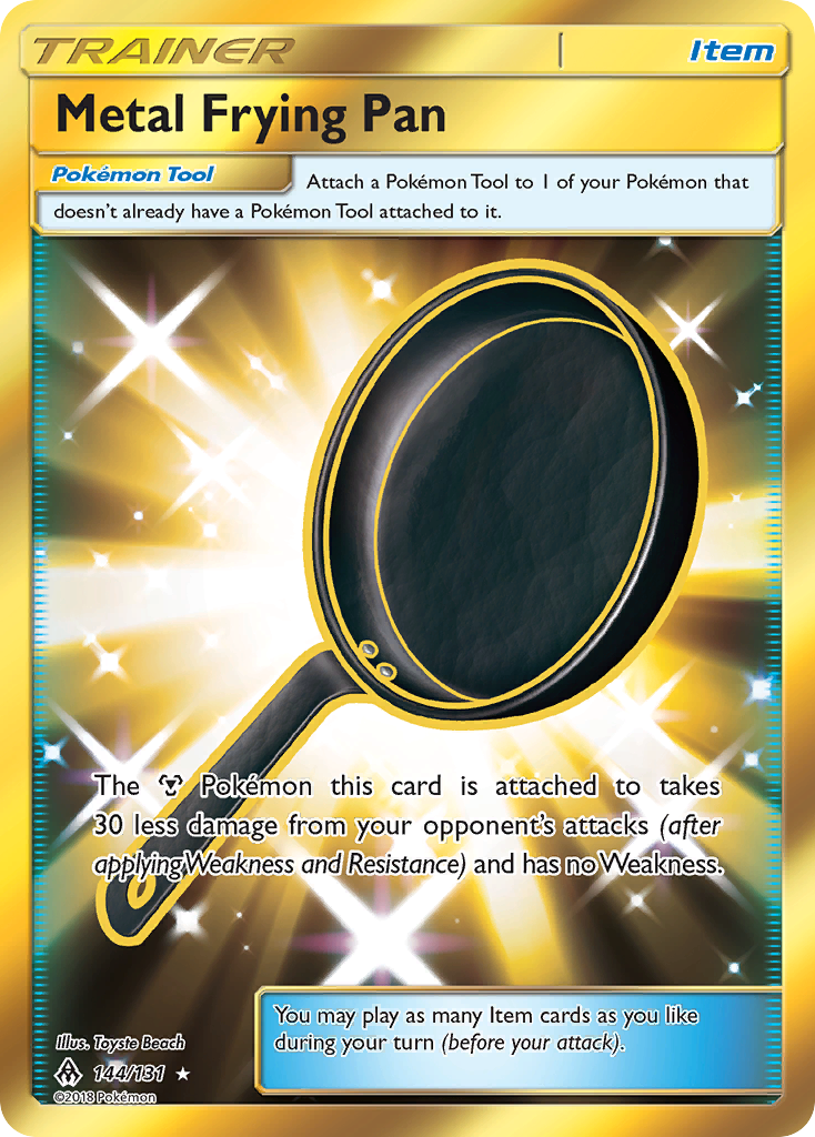 Metal Frying Pan (144/131) [Sun & Moon: Forbidden Light] - The Mythic Store | 24h Order Processing