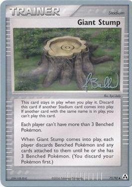 Giant Stump (75/92) (Eeveelutions - Jimmy Ballard) [World Championships 2006] - The Mythic Store | 24h Order Processing
