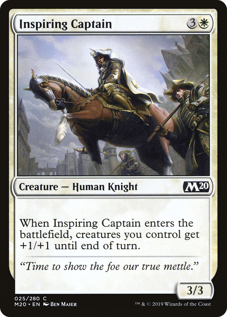 Inspiring Captain [Core Set 2020] - The Mythic Store | 24h Order Processing