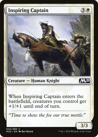Inspiring Captain [Core Set 2020] - The Mythic Store | 24h Order Processing