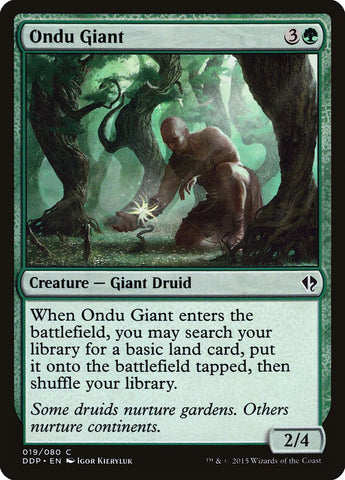 Ondu Giant [Duel Decks: Zendikar vs. Eldrazi] - The Mythic Store | 24h Order Processing