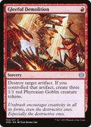 Gleeful Demolition [Phyrexia: All Will Be One] - The Mythic Store | 24h Order Processing
