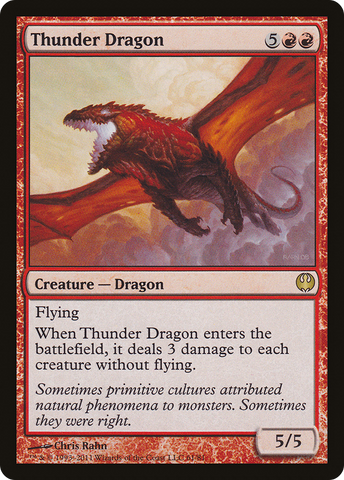 Thunder Dragon [Duel Decks: Knights vs. Dragons] - The Mythic Store | 24h Order Processing