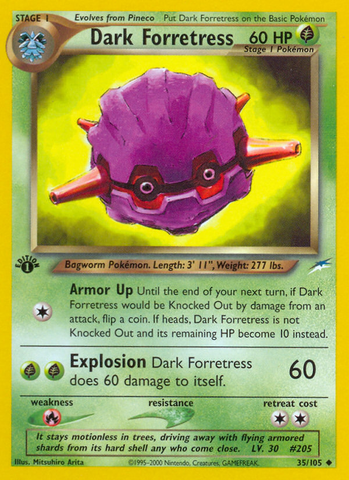 Dark Forretress (35/105) [Neo Destiny 1st Edition] - The Mythic Store | 24h Order Processing