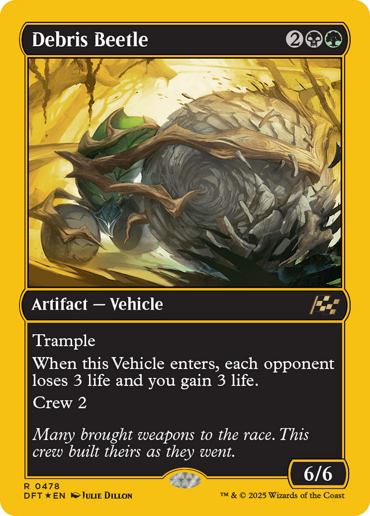 Debris Beetle (First-Place Foil) [Aetherdrift] - The Mythic Store | 24h Order Processing