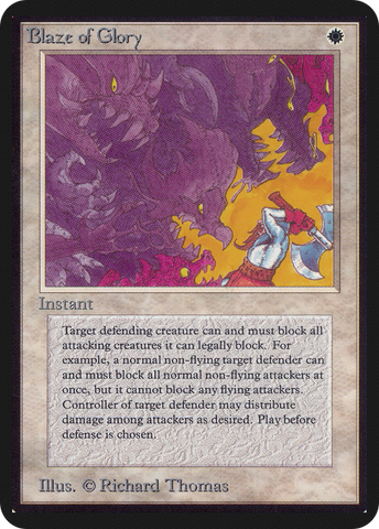 Blaze of Glory [Alpha Edition] - The Mythic Store | 24h Order Processing