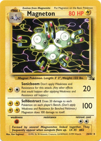Magneton (26/62) [Fossil Unlimited] - The Mythic Store | 24h Order Processing
