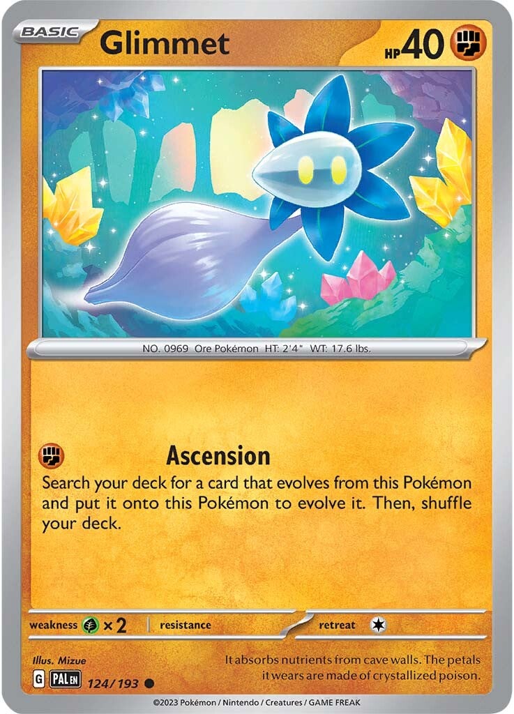 Glimmet (124/193) [Scarlet & Violet: Paldea Evolved] - The Mythic Store | 24h Order Processing