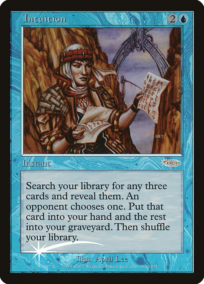 Intuition [Judge Gift Cards 2003] - The Mythic Store | 24h Order Processing