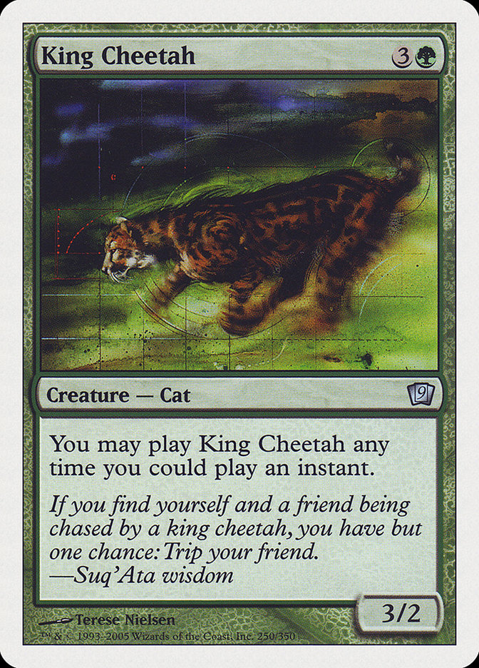 King Cheetah [Ninth Edition] - The Mythic Store | 24h Order Processing