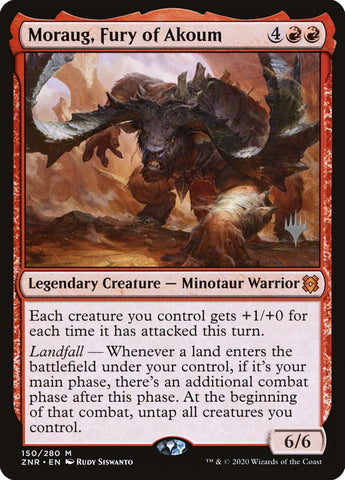 Moraug, Fury of Akoum (Promo Pack) [Zendikar Rising Promos] - The Mythic Store | 24h Order Processing