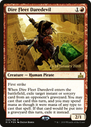 Dire Fleet Daredevil [Rivals of Ixalan Prerelease Promos] - The Mythic Store | 24h Order Processing